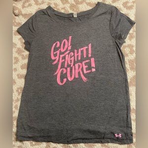 Under Armour Go Fight Cure Shirt Sz M